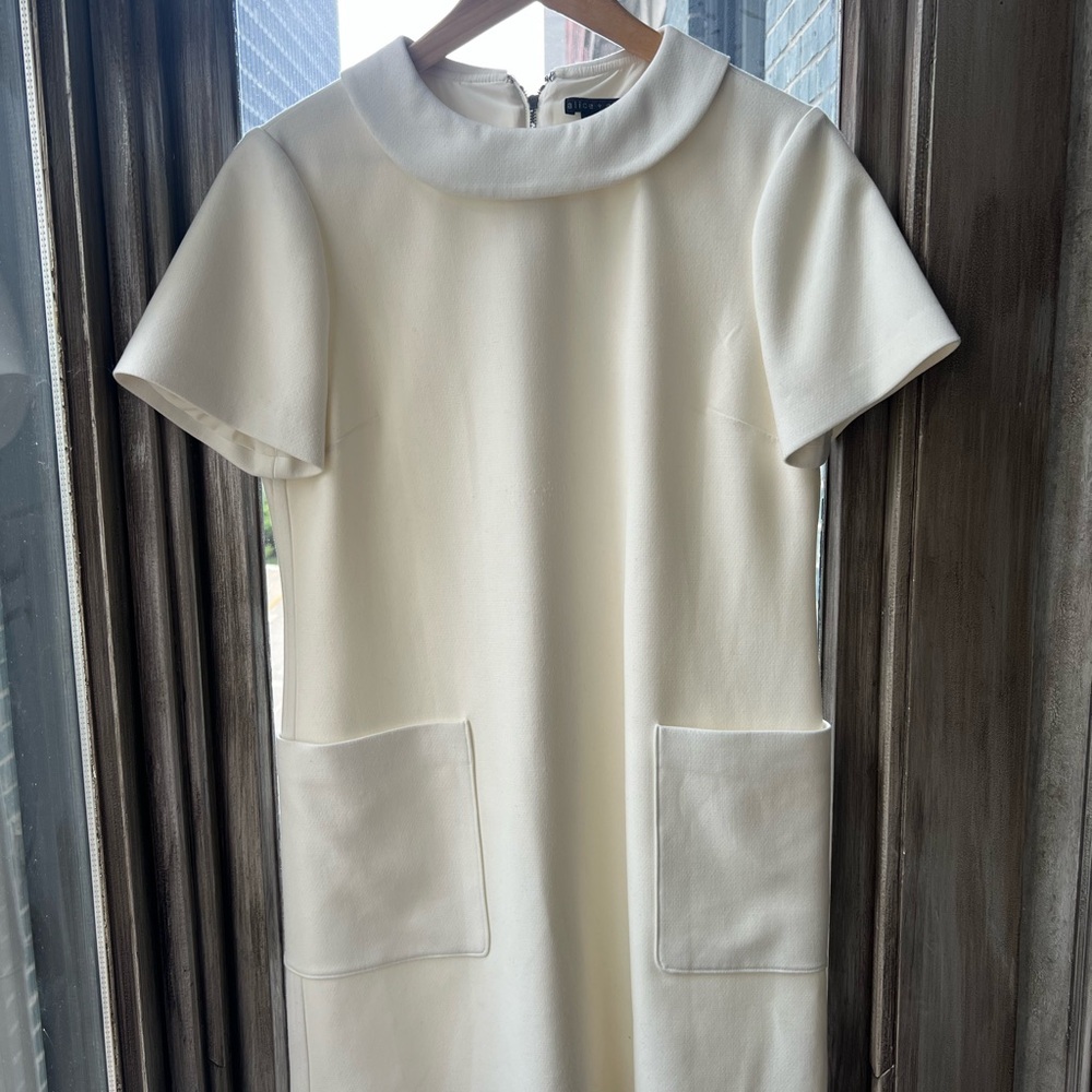 Alice + Olivia Cream Mini Dress